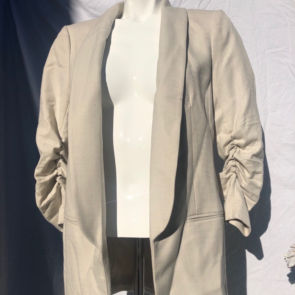 Cream blazer